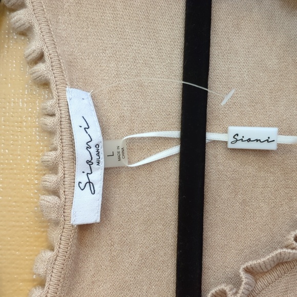 Sioni Milano‎ light sweater, Ivory color large - Picture 4 of 9